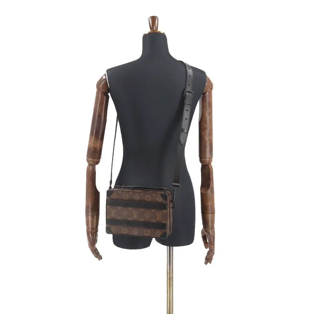 Louis Vuitton Monogram Macassar Handle Soft Trunk Shoulder Bag